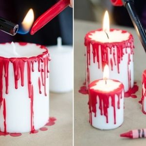 Halloween candles